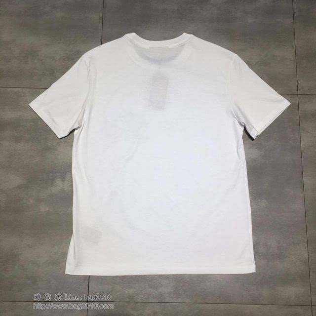 Burberry短袖 19春夏新款 巴寶莉白色T恤   tzy1761